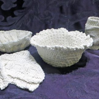 Knitted Porcelain Place setting